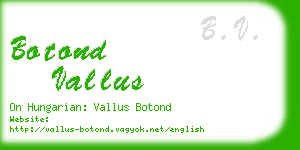 botond vallus business card